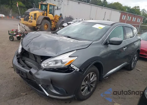 2017 Nissan Murano S из США, поврежденный, VIN 5N1AZ2MH9HN166629